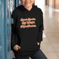 Read Books Lift Weights Fight Fascists Retro Reading Graphic Youth Hoodie