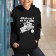 I Read Past My Bedtime Late Night Readers Book Club Graphic Youth Hoodie