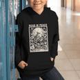 Read In Peace Skeleton Book Lover Bookworm Book Graphic Youth Hoodie