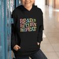 Read Return Repeat Read Reading Book Librarian Men Women Graphic Youth Hoodie Read Return Repeat Read Reading Book Librarian Men Women Graphic Youth Hoodie