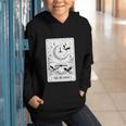 The Reader Tarot Card Bookworm Books Lover Dragon Librarians Graphic Youth Hoodie The Reader Tarot Card Bookworm Books Lover Dragon Librarians Graphic Youth Hoodie