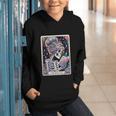 The Reader Tarot Card Women Book Lover Librarian Read Graphic Youth Hoodie