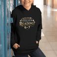 Reading 6–7 Teacher Librarian English Book Lover Quote Graphic Youth Hoodie Reading 6–7 Teacher Librarian English Book Lover Quote Graphic Youth Hoodie