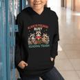 Reading Book Lover Racoon Always Freakin Busy Reading Trash Graphic Youth Hoodie