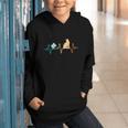 Reading Cat Heartbeat Book & Cat Lover Graphic Youth Hoodie Reading Cat Heartbeat Book & Cat Lover Graphic Youth Hoodie