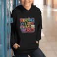 Reading Colors Our World Books Lover Graphic Youth Hoodie Reading Colors Our World Books Lover Graphic Youth Hoodie