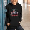 Reading With My Gnomies Reading Book Christmas Graphic Youth Hoodie Reading With My Gnomies Reading Book Christmas Graphic Youth Hoodie