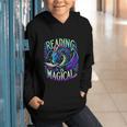 Reading Is Magical Dragon Tee Perfect For Book Lovers Kids Graphic Youth Hoodie
