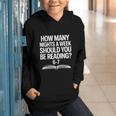 Reading Meme 6 To 7 Nights a Week Book Appreciation Graphic Youth Hoodie
