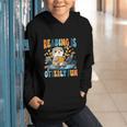 Reading Is Otterly Fun Sea Otter Book Lover Bookworm Graphic Youth Hoodie Reading Is Otterly Fun Sea Otter Book Lover Bookworm Graphic Youth Hoodie