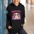 Readsolotl Pink Kawaii Axolotl Book Lover Reading Graphic Youth Hoodie Readsolotl Pink Kawaii Axolotl Book Lover Reading Graphic Youth Hoodie