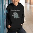 i Require Books Raccoon Graphic Youth Hoodie i Require Books Raccoon Graphic Youth Hoodie