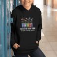 There's No Such Thing As Too Many Books Bookworm Libraries Graphic Youth Hoodie