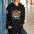 Retro Vintage Book Lover Reading I Closed My Book To Be Here Graphic Youth Hoodie Retro Vintage Book Lover Reading I Closed My Book To Be Here Graphic Youth Hoodie