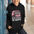 Ride Horses Read Books Be Happy Graphic Youth Hoodie Ride Horses Read Books Be Happy Graphic Youth Hoodie