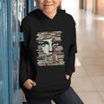 RtY Book Man Graphic Eyes Colorful Art Small Graphic Youth Hoodie RtY Book Man Graphic Eyes Colorful Art Small Graphic Youth Hoodie