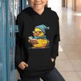 Rubber Duck Reading Book Rubber Duckie Reader Coffee Lover Graphic Youth Hoodie Rubber Duck Reading Book Rubber Duckie Reader Coffee Lover Graphic Youth Hoodie