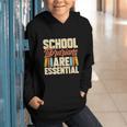 School Librarians Are Essential Library Book Lover Librarian Graphic Youth Hoodie School Librarians Are Essential Library Book Lover Librarian Graphic Youth Hoodie