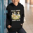 Silly-Goose Book Club Goose And Book Lovers Graphic Youth Hoodie Silly-Goose Book Club Goose And Book Lovers Graphic Youth Hoodie