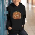 Smart Book Pumpkin Retro Fall Teacher Reading Halloween Graphic Youth Hoodie Smart Book Pumpkin Retro Fall Teacher Reading Halloween Graphic Youth Hoodie