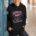 SMUT Slut Provocative Literature Book Club Book Reading Graphic Youth Hoodie