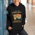 Spicy Books And Iced Coffee Book Lover Smut Reader Graphic Youth Hoodie Spicy Books And Iced Coffee Book Lover Smut Reader Graphic Youth Hoodie