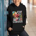 Stay Curious Monkey Reading Book Lover Bookworm Graphic Youth Hoodie Stay Curious Monkey Reading Book Lover Bookworm Graphic Youth Hoodie