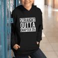 Straight Outta Chapter 39 Cute Book Lover Reader Graphic Youth Hoodie