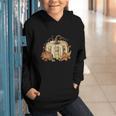 Teacher Book Pumpkin Fall Reading Thanksgiving Autumn Graphic Youth Hoodie Teacher Book Pumpkin Fall Reading Thanksgiving Autumn Graphic Youth Hoodie