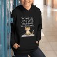 That's What I Do I Pet Cats I Read Books And I Know Things Graphic Youth Hoodie That's What I Do I Pet Cats I Read Books And I Know Things Graphic Youth Hoodie