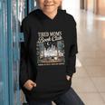 Tired Moms Book Club Coffee Chaos Chapters Book Lover Graphic Youth Hoodie