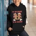 Tis The Season Reading Christmas Shirt Book Lovers Teacher Graphic Youth Hoodie