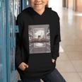 Totally Weird Tees Cat Library Book Reading Literary Graphic Youth Hoodie Totally Weird Tees Cat Library Book Reading Literary Graphic Youth Hoodie