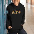 Turkey Reading Books Fall Thanksgiving Teacher Book Lovers Graphic Youth Hoodie Turkey Reading Books Fall Thanksgiving Teacher Book Lovers Graphic Youth Hoodie