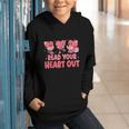 Valentine Day Book Read Your Heart Out Lovers Teacher Kids Graphic Youth Hoodie Valentine Day Book Read Your Heart Out Lovers Teacher Kids Graphic Youth Hoodie