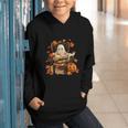Vintage Ghost Book Reading Pumpkin Gothic Halloween Teachers Graphic Youth Hoodie Vintage Ghost Book Reading Pumpkin Gothic Halloween Teachers Graphic Youth Hoodie