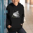 Vintage Hotel Matchbook Astro Motels 50s Retro Spaceman Graphic Youth Hoodie