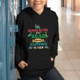 Vintage Librarian Book Reader Library Book Reading Graphic Youth Hoodie