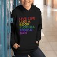 Vintage Live Life Like A Book Florida Would Ban LGBT Month Graphic Youth Hoodie