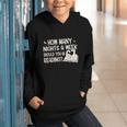 Vintage How Many Nights Reading 67 Meme Book Lover Teacher Graphic Youth Hoodie