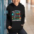 I Will Read Books On A Boat & Everywhere Graphic Youth Hoodie
