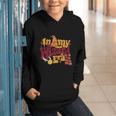 In My Wizard Era Groovy Bookish Fantasy Reader Book Lover Graphic Youth Hoodie