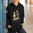 Wizard Of Oz Book Quote Scarecrow Dorothy Retro Drawing Graphic Youth Hoodie