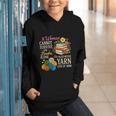 A Woman Cannot Survive On Books Alone She Also Needs Yarn Graphic Youth Hoodie A Woman Cannot Survive On Books Alone She Also Needs Yarn Graphic Youth Hoodie