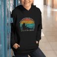 Women's Never Underestimate The Power Of A Girl With Book Reading Graphic Youth Hoodie