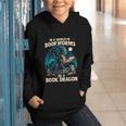 In a World Of Bookworms Be a Book Dragon Reading Graphic Youth Hoodie In a World Of Bookworms Be a Book Dragon Reading Graphic Youth Hoodie