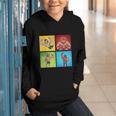 Wrestling Comic Book Wrestler Mexican Lucha Libre Mask Graphic Youth Hoodie Wrestling Comic Book Wrestler Mexican Lucha Libre Mask Graphic Youth Hoodie