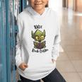 100 Book Goblin Cute Book Reader And Library Lover Graphic Youth Hoodie