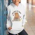 100 Days Of Chill Cute Capybara School Book Lover Graphic Youth Hoodie 100 Days Of Chill Cute Capybara School Book Lover Graphic Youth Hoodie