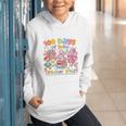 100th Day Of School Teacher 100 Days Coffee Books Graphic Youth Hoodie 100th Day Of School Teacher 100 Days Coffee Books Graphic Youth Hoodie
